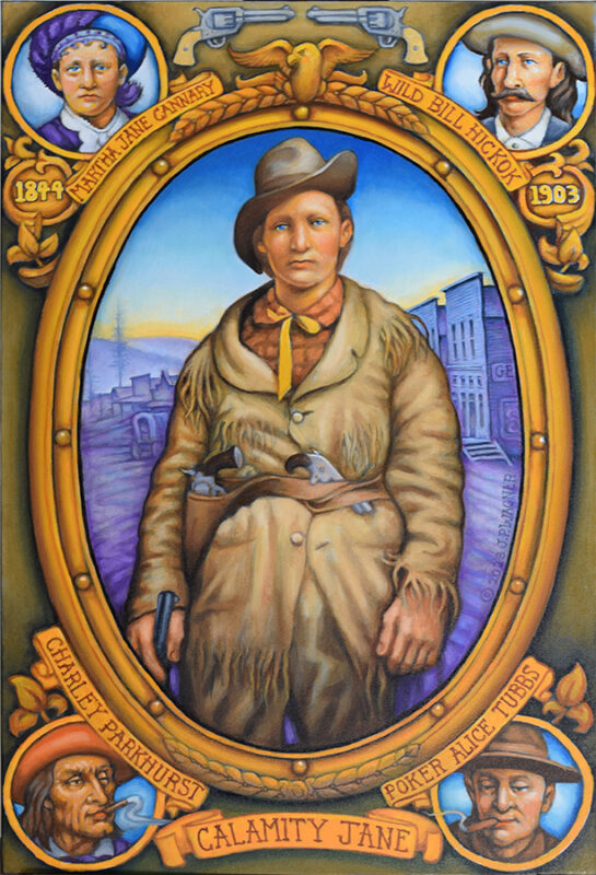 Calamity Jane Oil Painting by John Philip Wagner